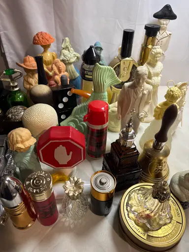Vintage Avon Decanters & Perfume Bottles 