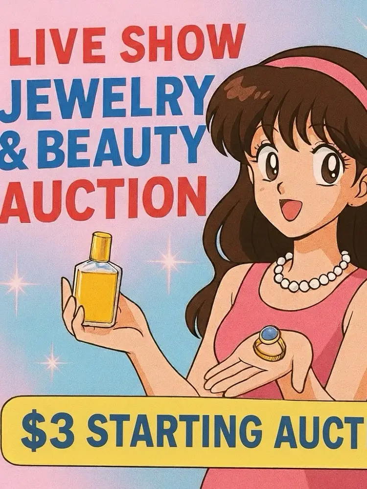 💎 $3 Luxury Auction — Beauty, Jewelry & Gifts!