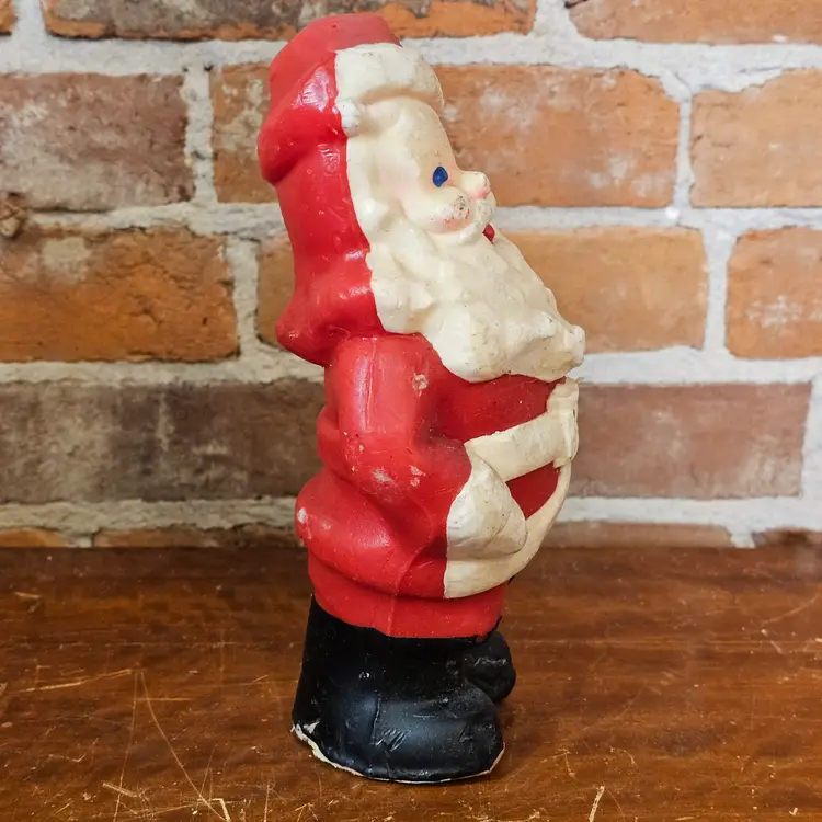Vintage Santa Candle 8 1/2" Suni Candle Division Gurley Competitor