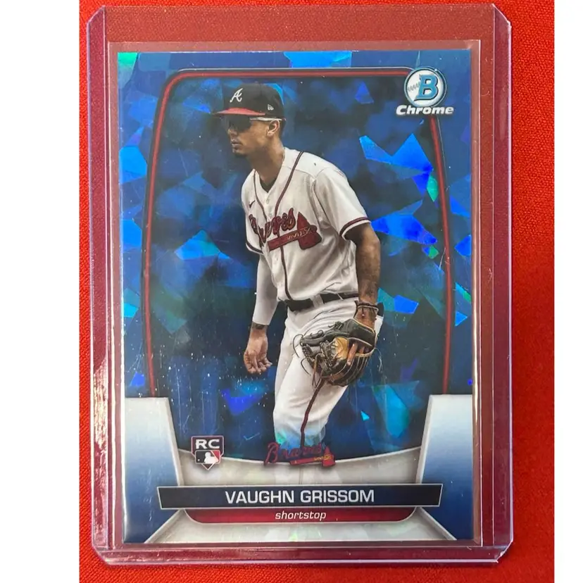 Vaughn Grissom 2023 Bowman Chrome Sapphire Atlanta Braves
