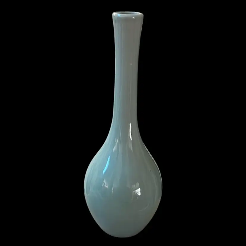 Celadon Colored Bud Vase