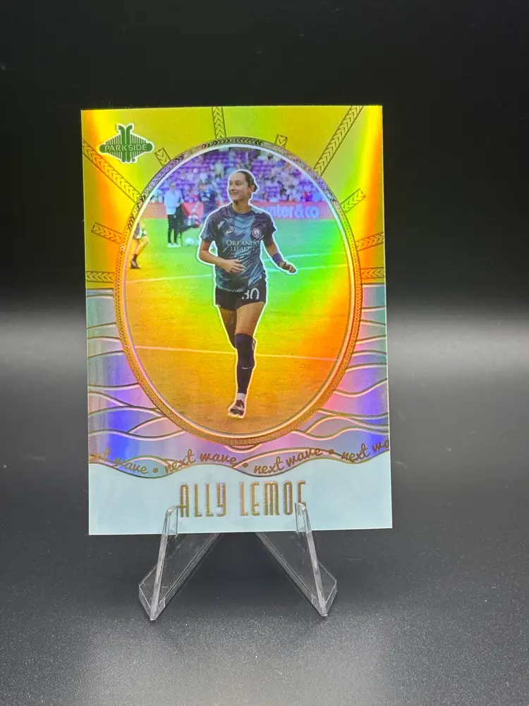 Ally Lemos 2024 Parkside Pacific Next Wave Orlando Pride Soccer Card