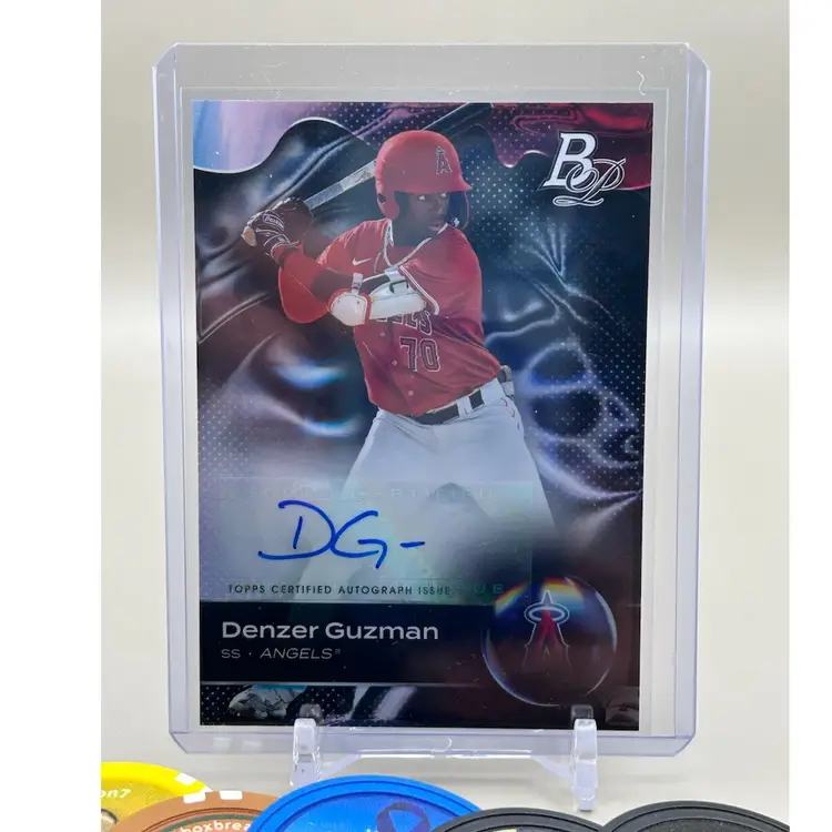 Denzer Guzman 2023 Bowman Platinum Auto