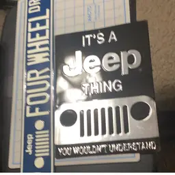 M25 - Jeep Tin Signs