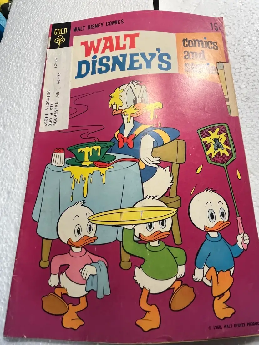 Walt Disney Comics And Stories From The 1960s