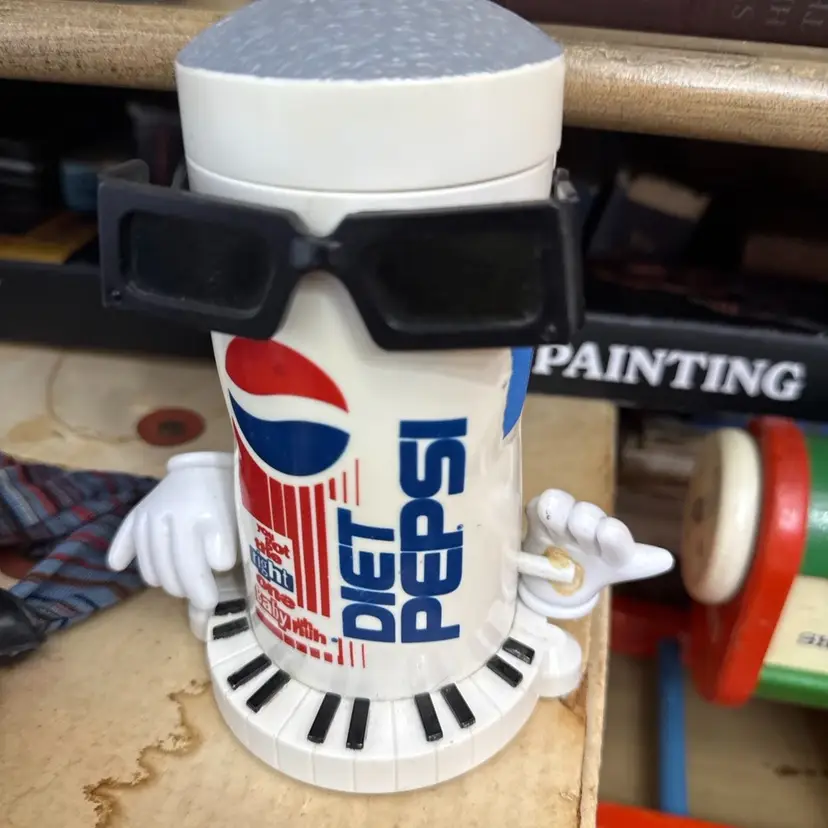 Late 80’s-90’s Cool Can Diet Pepsi Figure