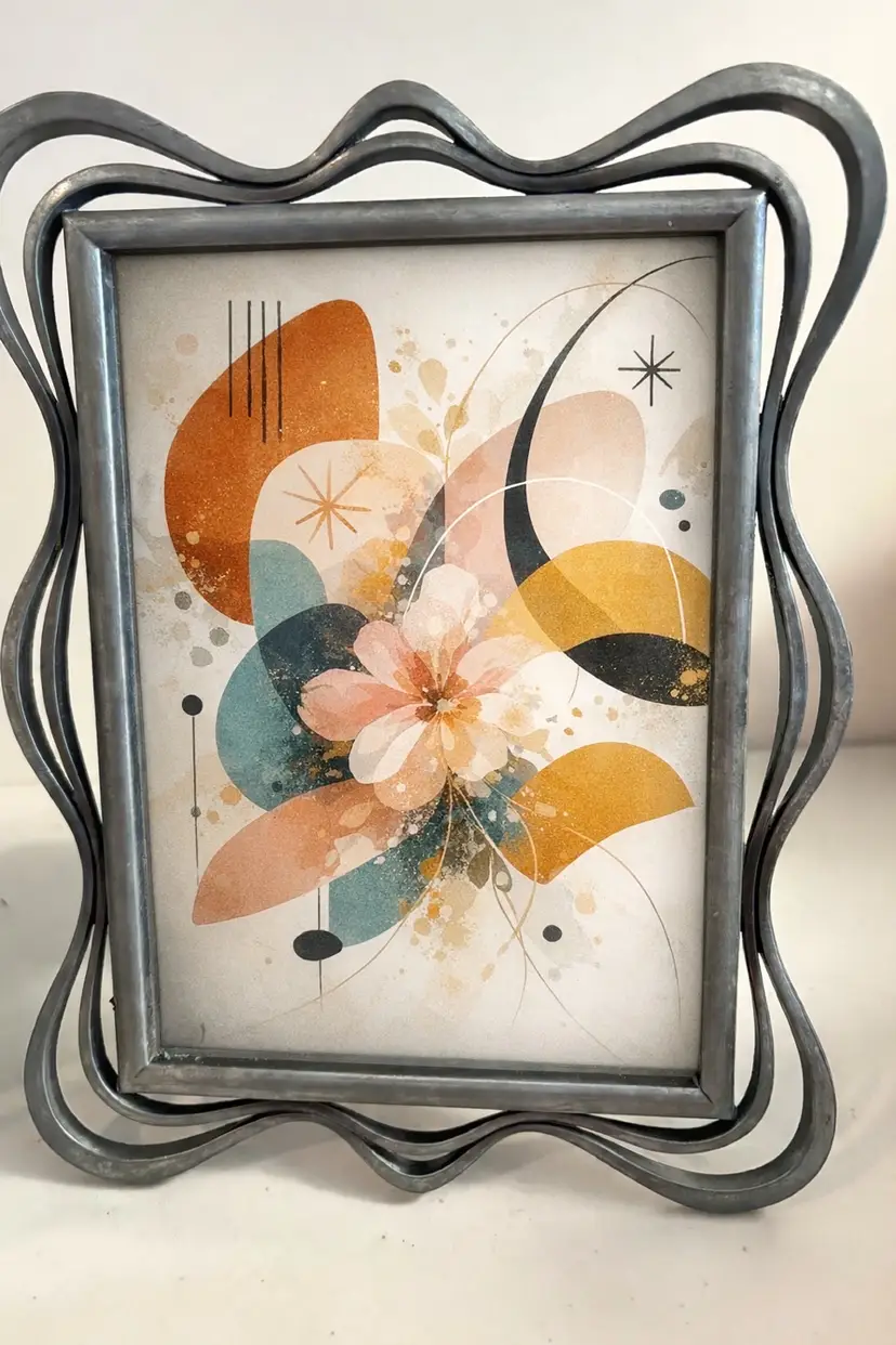 Vintage Photo Frame - Metal Decorative Frame