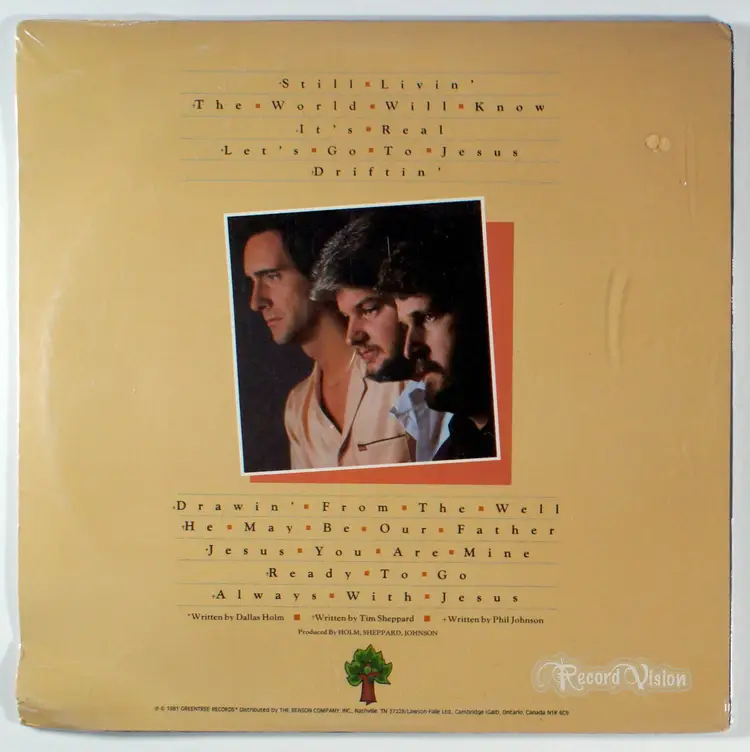 Dallas Holm - Holm, Sheppard, Johnson (1981) [SEALED] Vinyl LP • Christian
