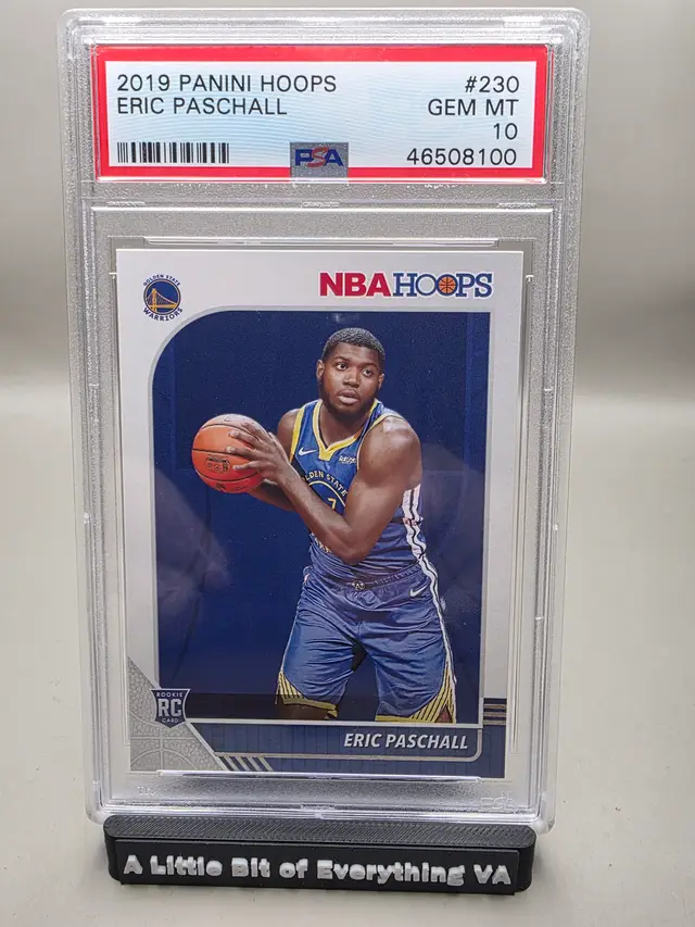 ERIC PASCHALL #230 2019 Panini Hoops PSA 10