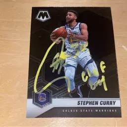Stephen Curry Autograph Card