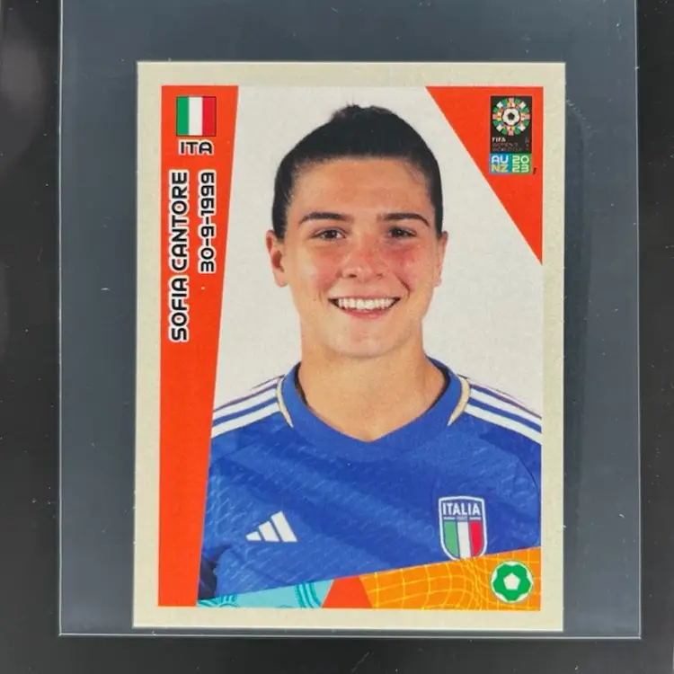 Sofia Cantore 2023 Panini Women’s World Cup Sticker Italy Soccer Card