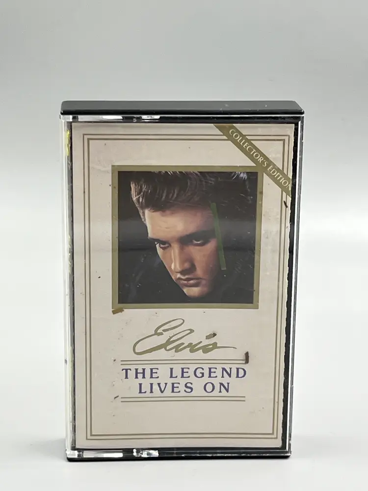 Elvis The Legend Lives On Cassette Tape