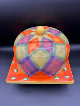 002. Beautiful And Whimsical Cake Stand And Appetizers Server Dual Function