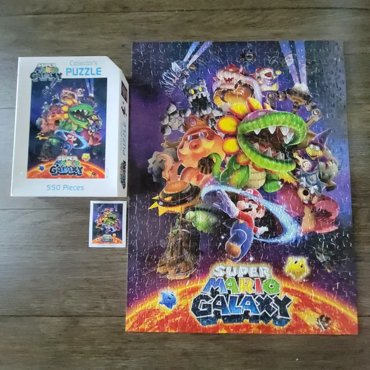 Super Mario Galaxy 18"x24" 550 Piece Puzzle