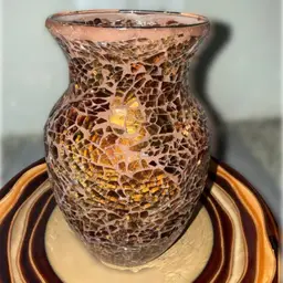 Stained Glass Vase