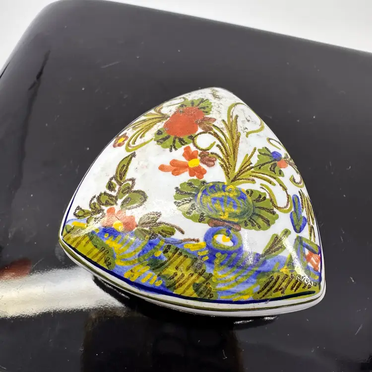 Italian Ceramic Trinket Box
