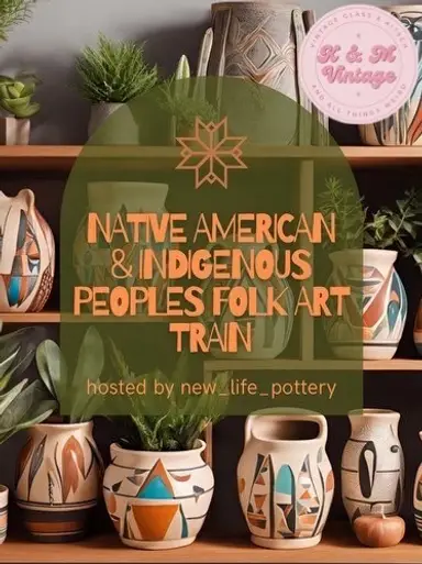 Native American & Indigenous People Folk Art Train