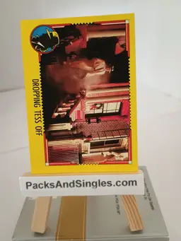 Dropping Tess Off 1990 Topps Walt Disney Dick Tracy Trading Card