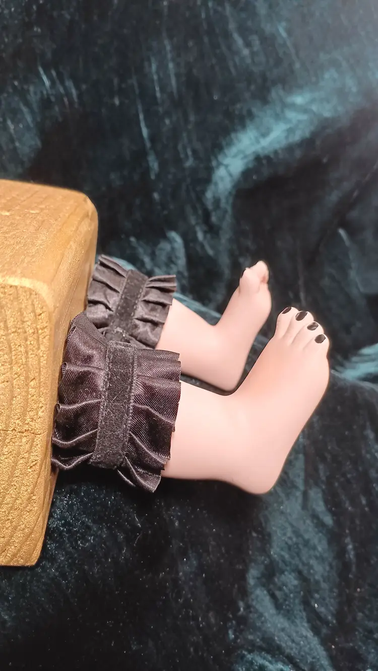 Coat Hooks Chunky Baby Doll Feet Porcelain Upcycled Novelty Oddity Strange Weird