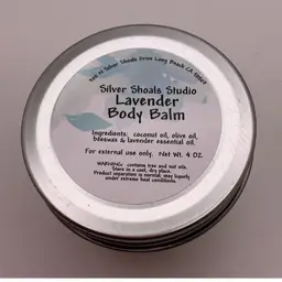 Made by Me!  Body Balm - LAVENDER - 4 OZ Made with Beeswax!  READ