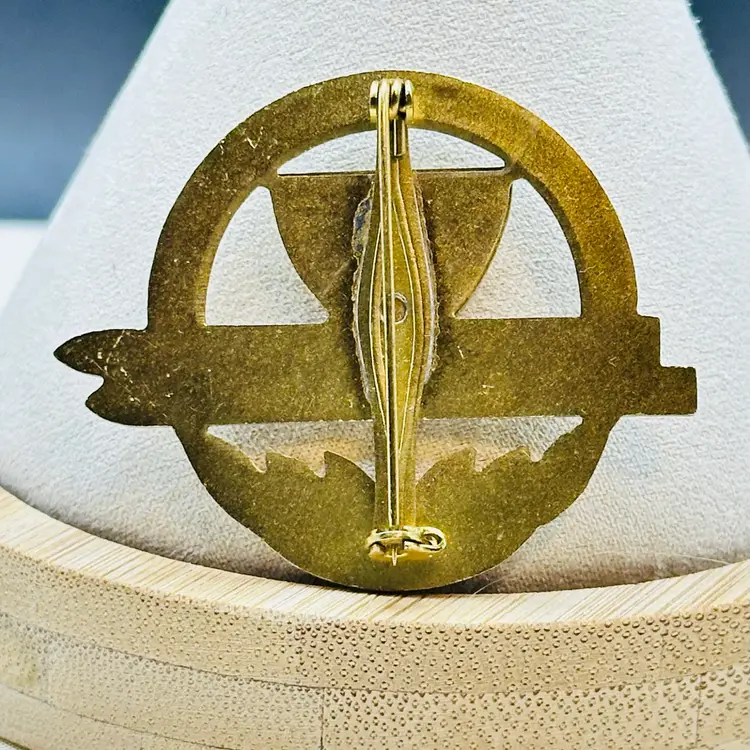 Garmisch Ski-School Brooch - 1st Corps Area Army