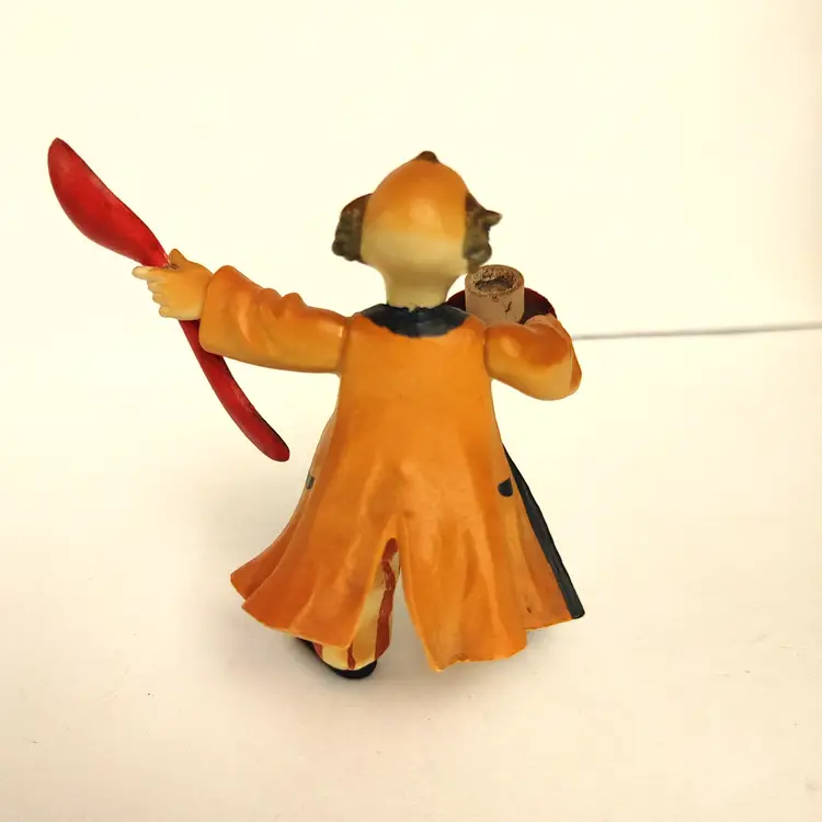 Clown. Made by Anri Toriart in Italy. Hand painted wooden clowns. Approximately 4 inches tall. As shown.