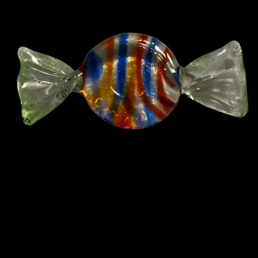 Vintage Unknown Maker Art Glass Candy Under 3”