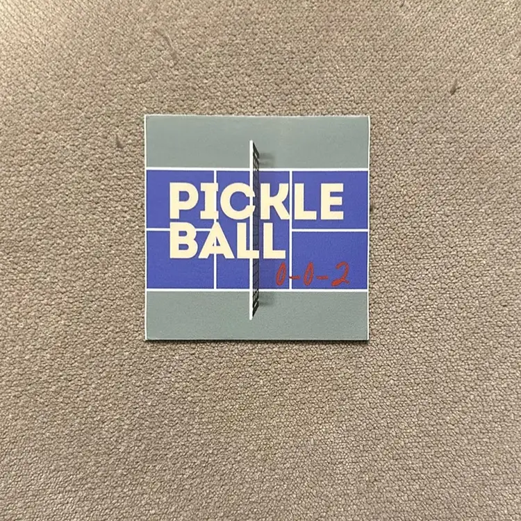 2”x2” Pickleball Sticker