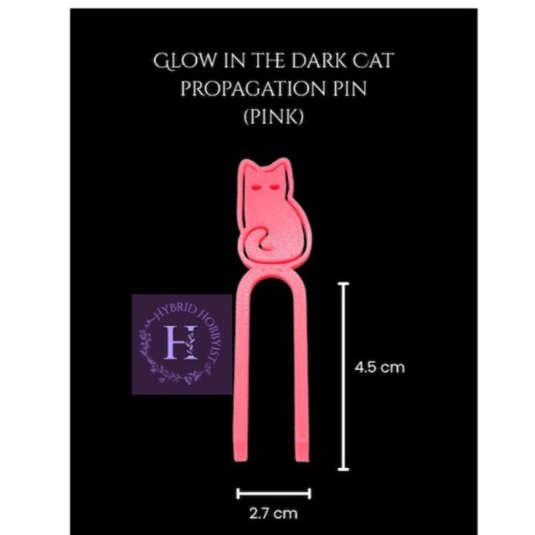 Glow in the dark Cat propagation pins (10 pack)