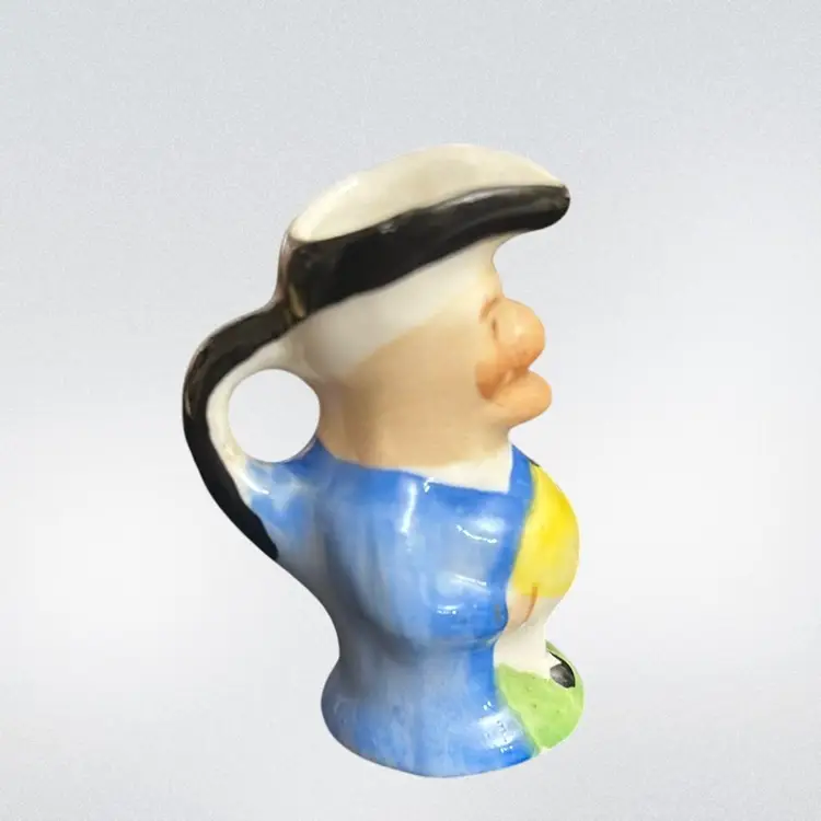 Tiny Mr. Punch Toby Jug Pitcher