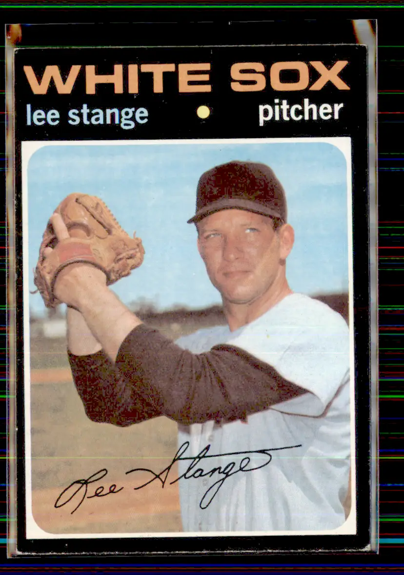 Lee Stange 1971 Topps #311 - Chicago White Sox - (pk8-281)