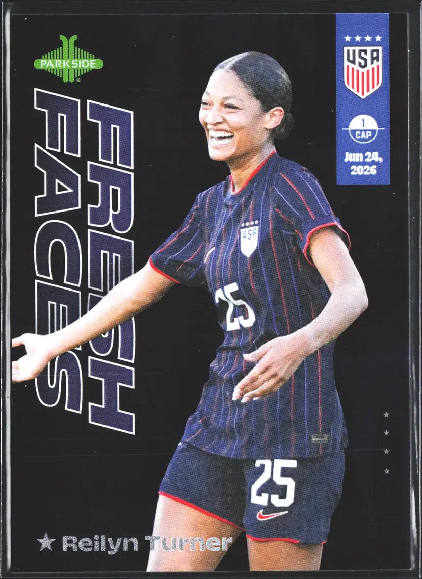 Reilyn Turner FOIL Soccer Card Parallel USWNT ~125 Made 2026 Fresh Faces