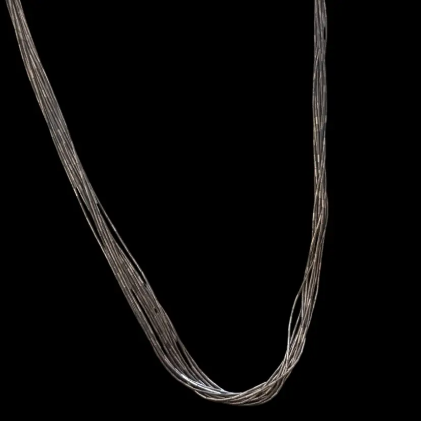 Liquid Silver Necklace