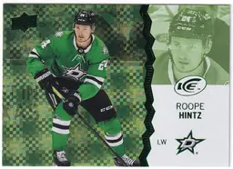 2023-24 Upper Deck Ice Green #2 Roope Hintz Dallas Stars Hockey Card