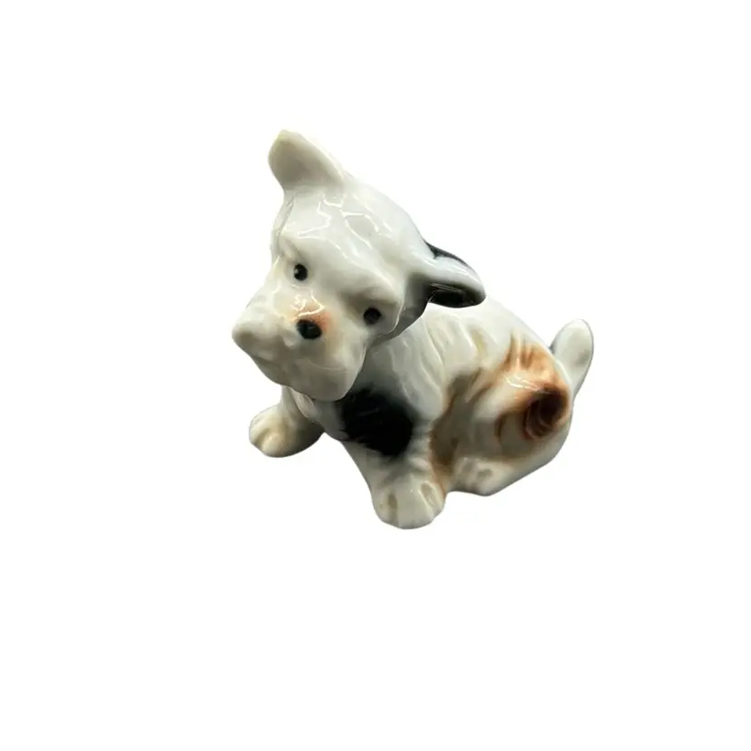 Vintage Scottie Porcelain Dog