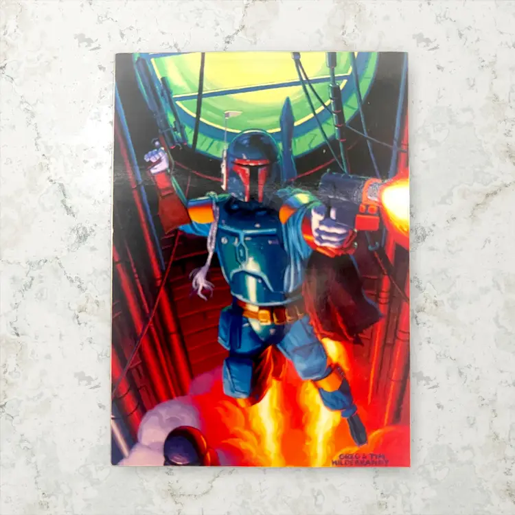 Boba Fett Vintage Topps Card