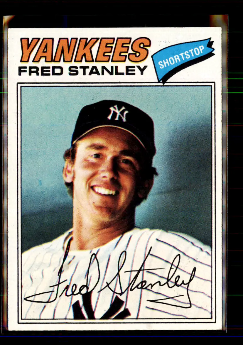 Fred Stanley 1977 Topps #123 - (144) - New York Yankees