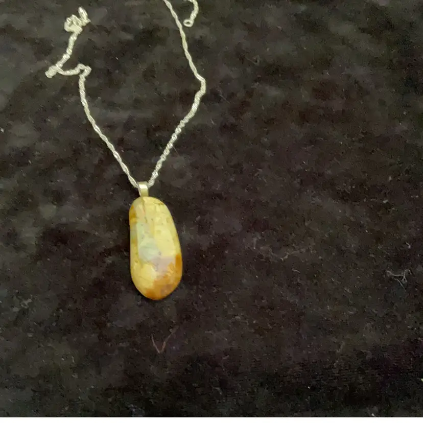 Royston Ribbon Turquoise Pendant Made By Me