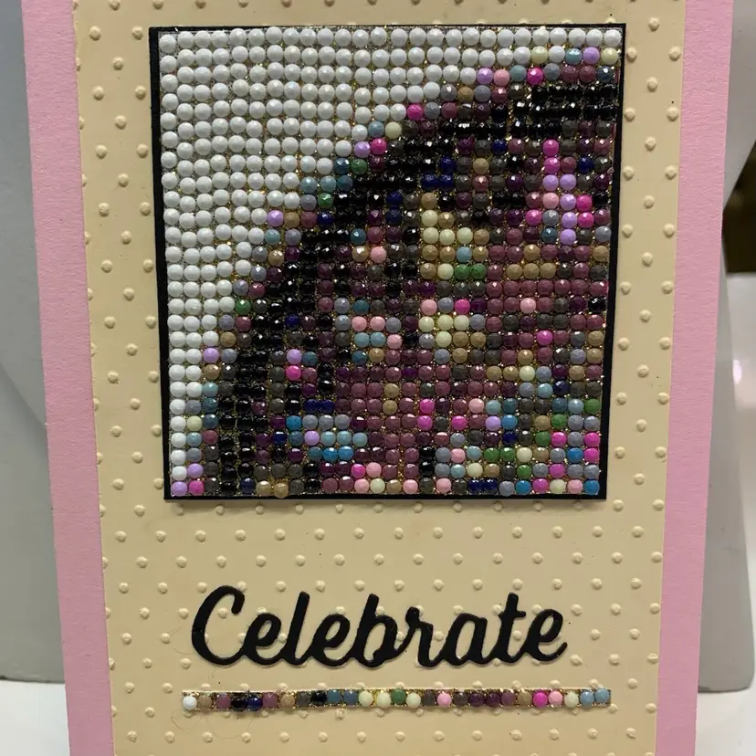 Celebrate birthday greeting card