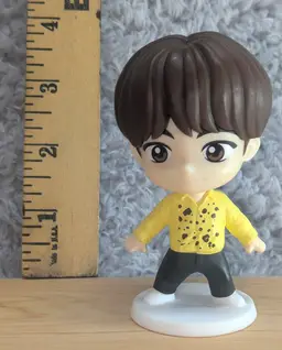 McDonald’s BTS TinyTAN Figure Yellow Outfit 2025 Happy Meal Toy