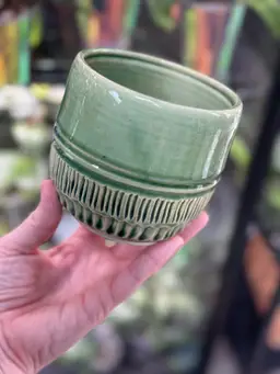 #28 Handmade pot, no drainage 4 inch