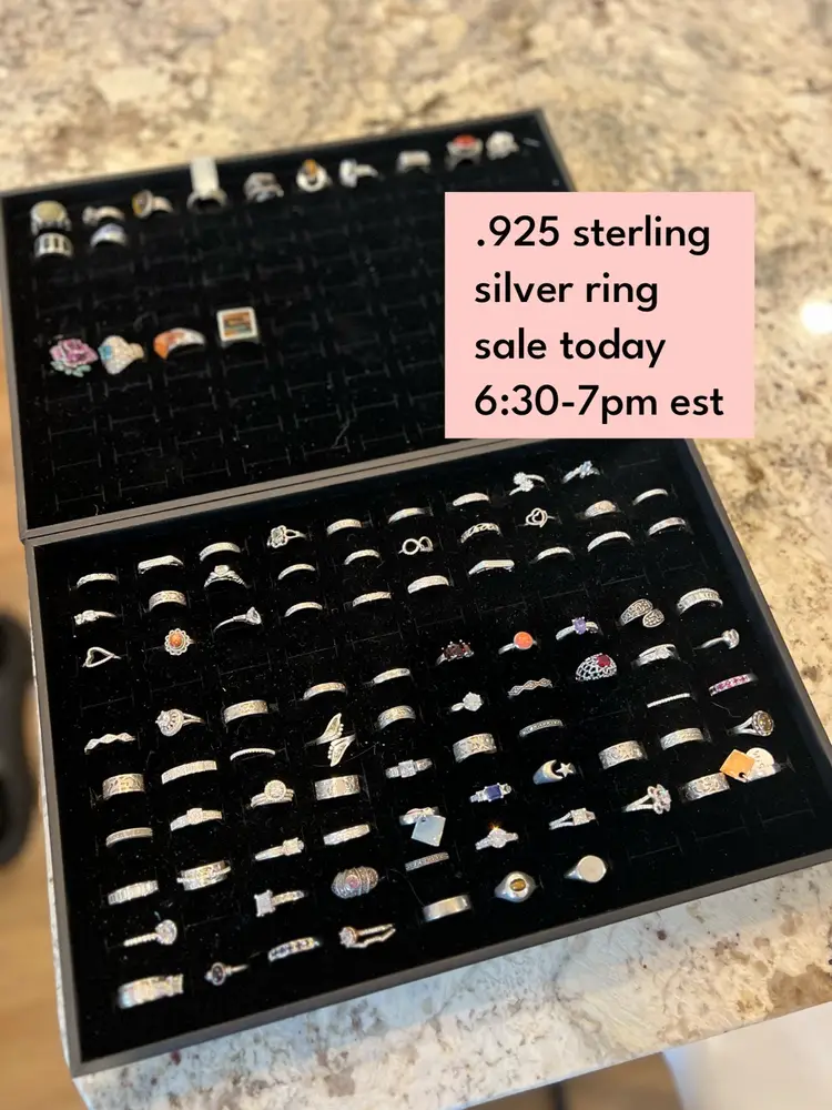 .925 Sterling Silver Rings 💍 