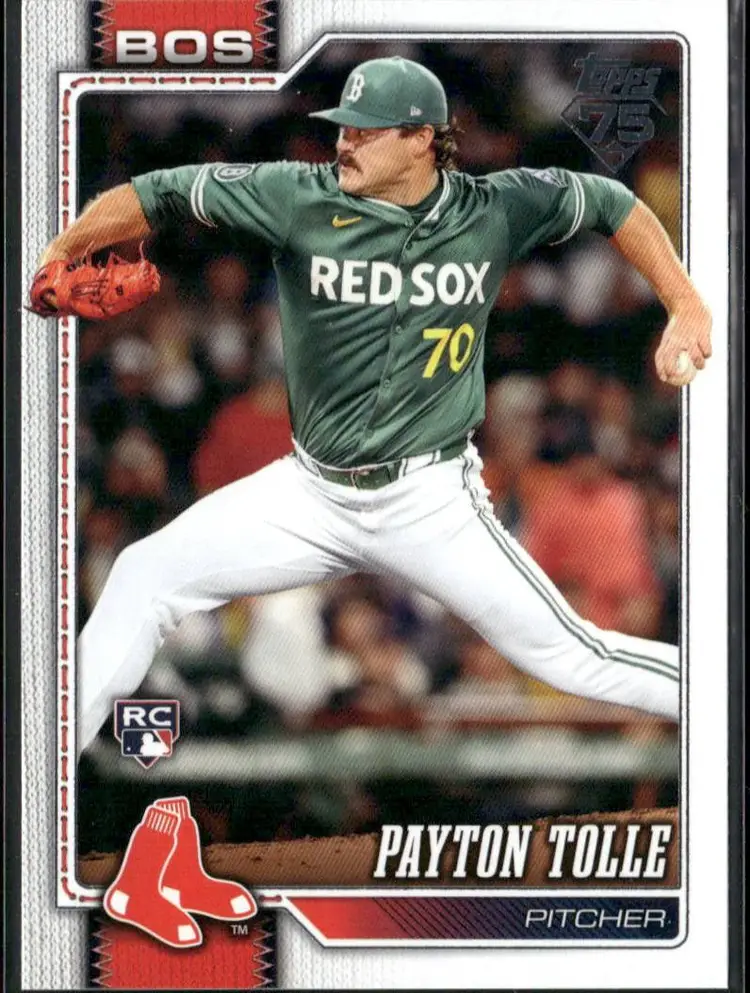 Payton Tolle 2026 Topps Rookie Card