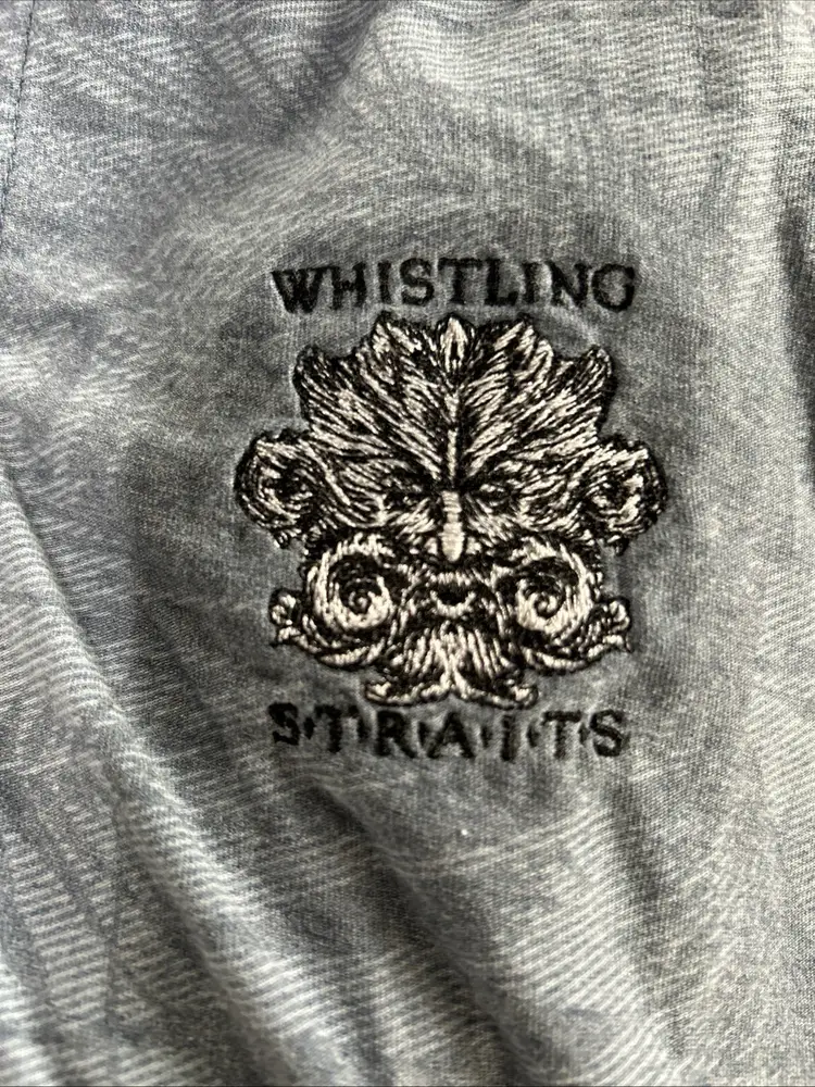 Travis, Matthew Golf, whistling streets polo extra large palm tree leaf pattern