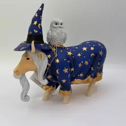 COW PARADE Moolin The Wizard Westland Figurine #7286 Retired Vintage 2003