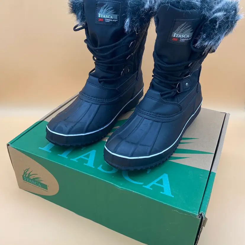 Itasca Women's Size 9 Black Becca Winter Boots w/ Box