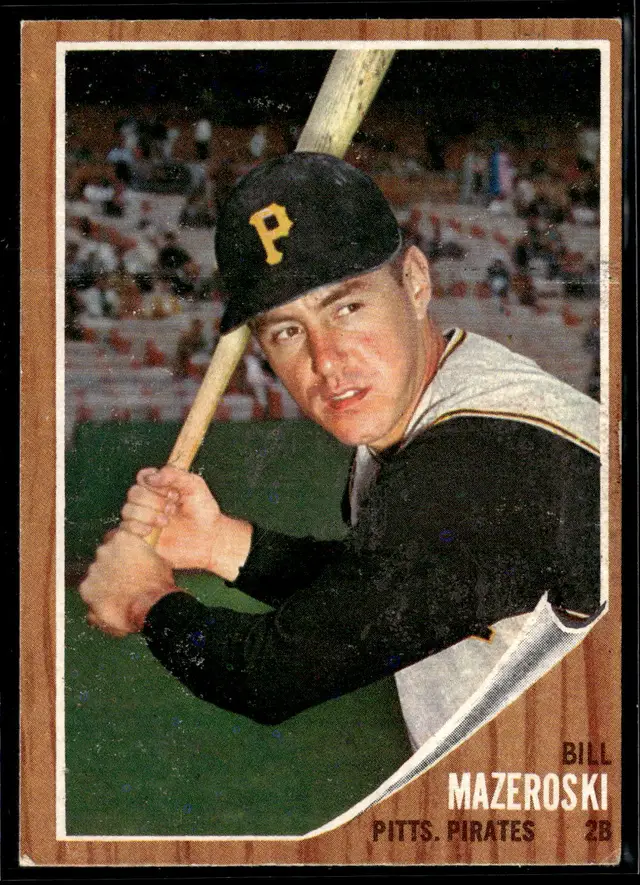 #95 Bill Mazeroski 1962 Topps #353 *LIVE AUCTION*