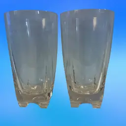 Set(4) Tuscany Classics Executive Highball Glasses By Lenox Excellent Condition