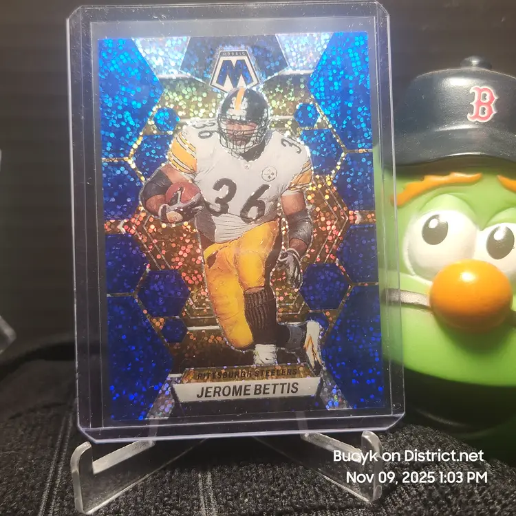 2023 Panini Mosaic Sparkle Blue - Jerome Bettis Pittsburgh Steelers 45/96