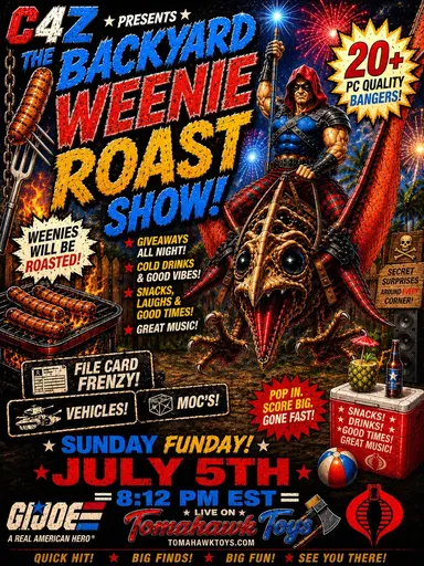 C4Z Presents The GI Joe Backyard BBQ Weenie Roast Show!